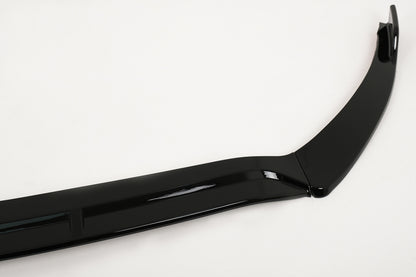 Front Bumper Lip Piano Black for Mercedes CLA X118 C118 Sport Line CLA35 (2019–2023)