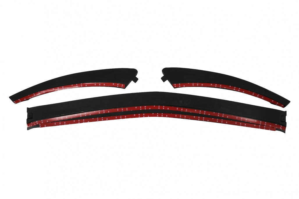 Front Bumper Lip Piano Black for Mercedes CLA X118 C118 Sport Line CLA35 (2019–2023)