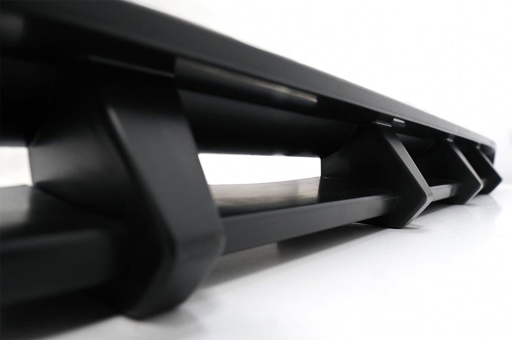 Front Bumper Lip Spoiler LED DRL Extension with Rear Diffuser for Mercedes G-Class W463 W464 Facelift (2018–Up)