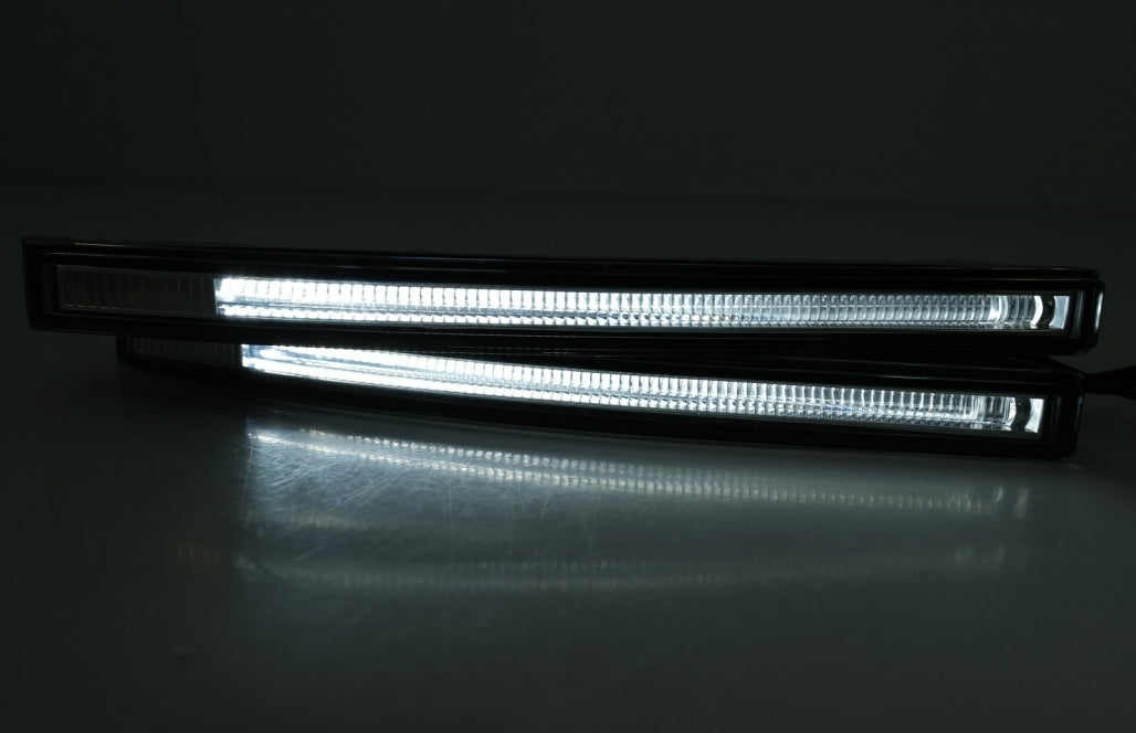 Front Bumper Lip Spoiler LED DRL Extension with Rear Diffuser for Mercedes G-Class W463 W464 Facelift (2018–Up)