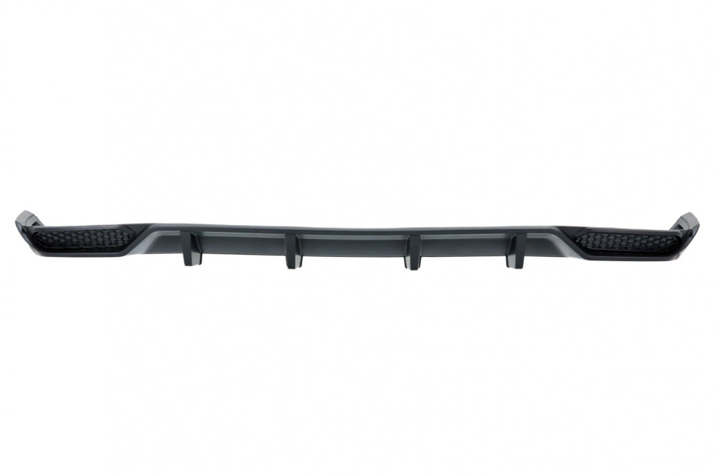 Front Bumper Lip Spoiler LED DRL Extension with Rear Diffuser for Mercedes G-Class W463 W464 Facelift (2018–Up)