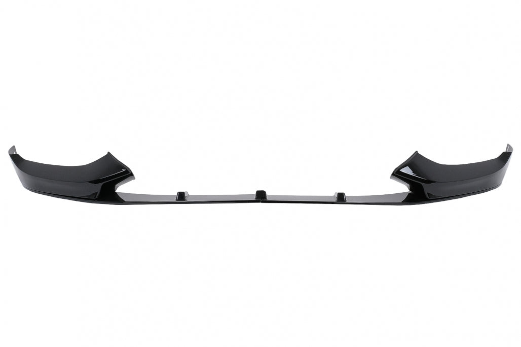 Front Bumper Lip Spoiler M Sport Design Piano Black for BMW 1 Series F20 F21 LCI Hatchback (2015–2019)