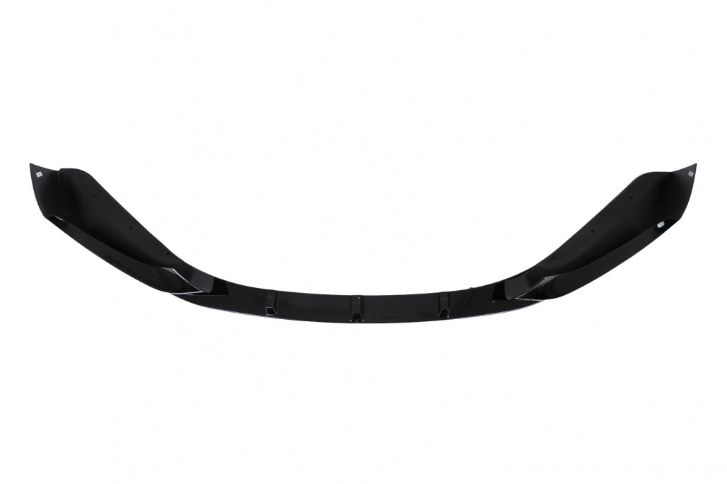 Front Bumper Lip Spoiler M Sport Design Piano Black for BMW 1 Series F20 F21 LCI Hatchback (2015–2019)
