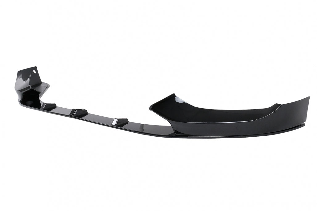 Front Bumper Lip Spoiler M Sport Design Piano Black for BMW 1 Series F20 F21 LCI Hatchback (2015–2019)