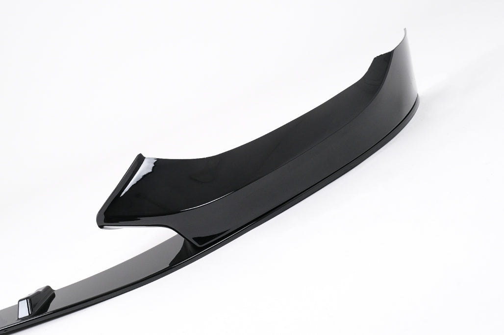 Front Bumper Lip Spoiler M Sport Design Piano Black for BMW 1 Series F20 F21 LCI Hatchback (2015–2019)