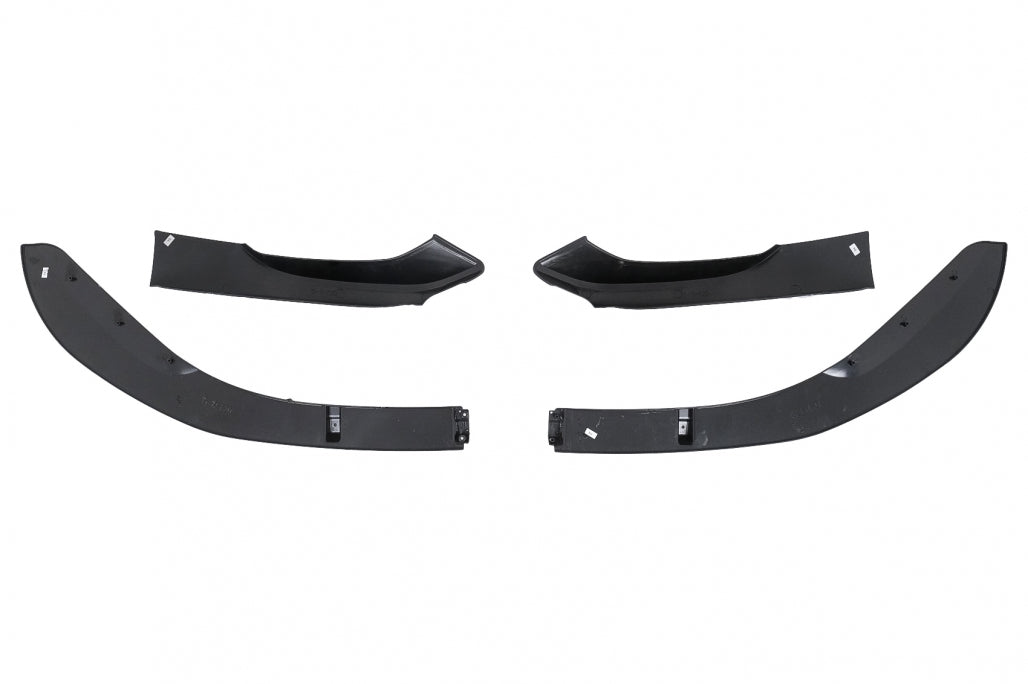 Front Bumper Lip Spoiler M Sport Design Piano Black for BMW 1 Series F20 F21 LCI Hatchback (2015–2019)