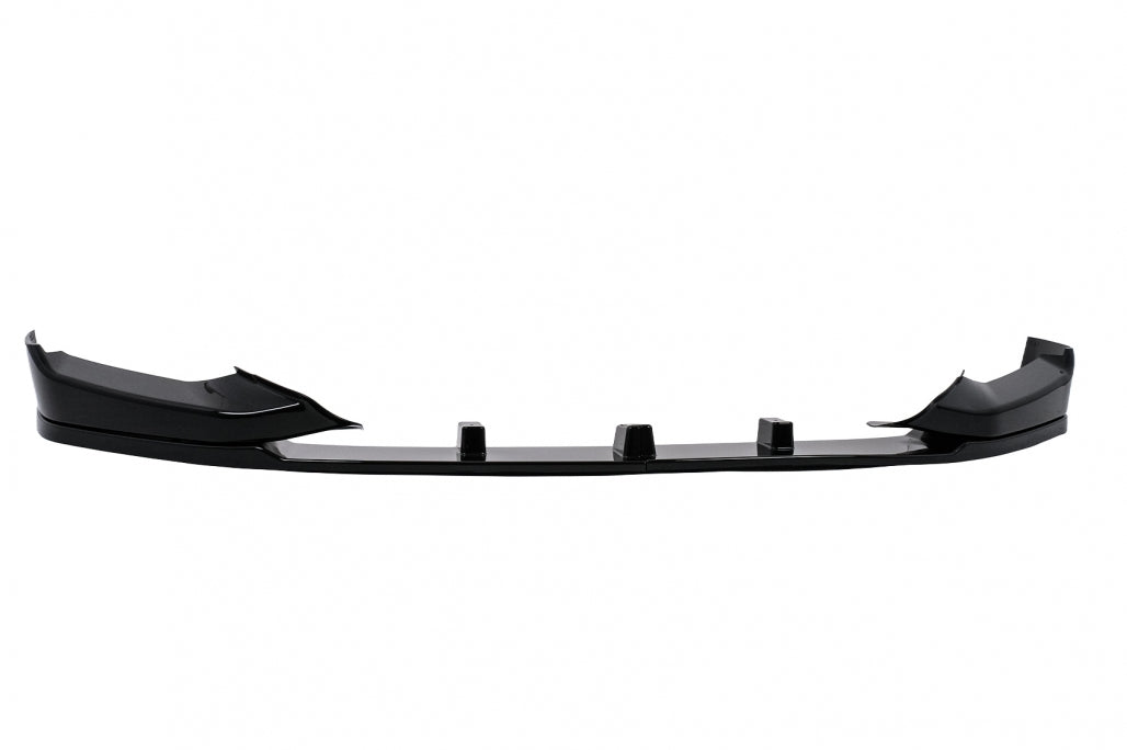 Front Bumper Lip Spoiler M Sport Piano Black for BMW 5 Series G30 G31 LCI (2020–Up)