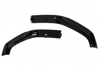 Front Bumper Lip Spoiler M Sport Piano Black for BMW 5 Series G30 G31 LCI (2020–Up)