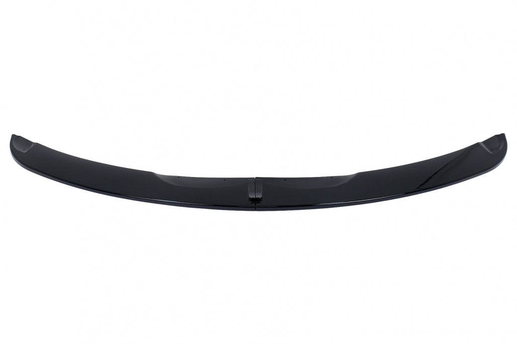 Front Bumper Lip Spoiler Piano Black for BMW 3 Series E90 E91 LCI M-Tech (2008–2011)