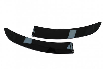 Front Bumper Lip Spoiler Piano Black for BMW 3 Series E90 E91 LCI M-Tech (2008–2011)