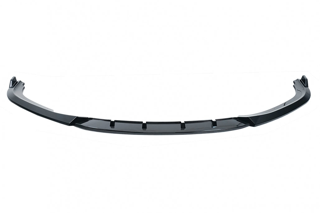 Front Bumper Lip Spoiler Piano Black for BMW 5 Series G30 G31 Standard Bumper (2017–2019)
