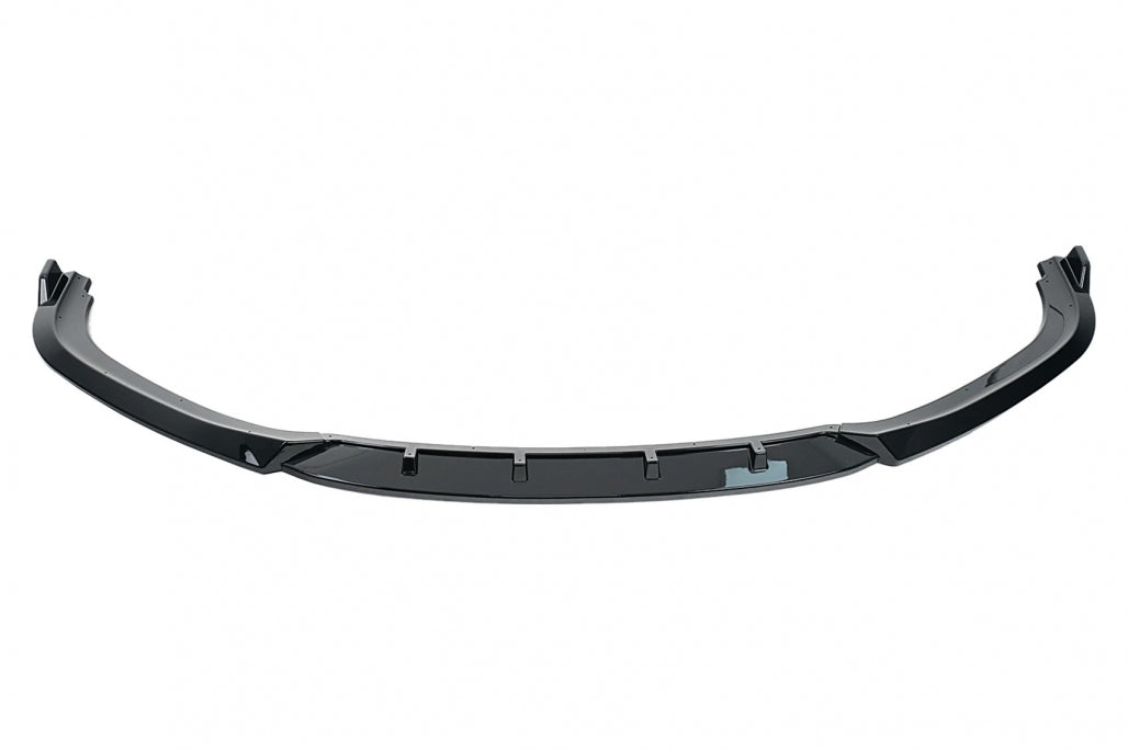 Front Bumper Lip Spoiler Piano Black for BMW 5 Series G30 G31 Standard Bumper (2017–2019)