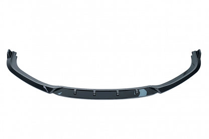 Front Bumper Lip Spoiler Piano Black for BMW 5 Series G30 G31 Standard Bumper (2017–2019)