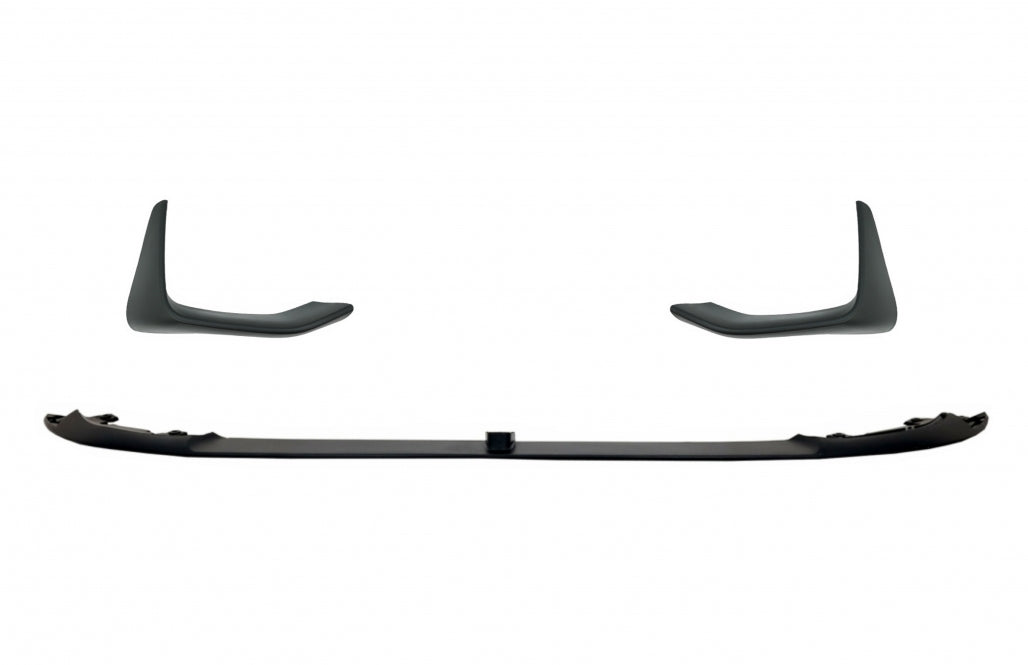Front Bumper Lip Spoiler & Splitters Kit Matte Black for BMW F80 M3 F82 F83 M4 (2014-2019)
