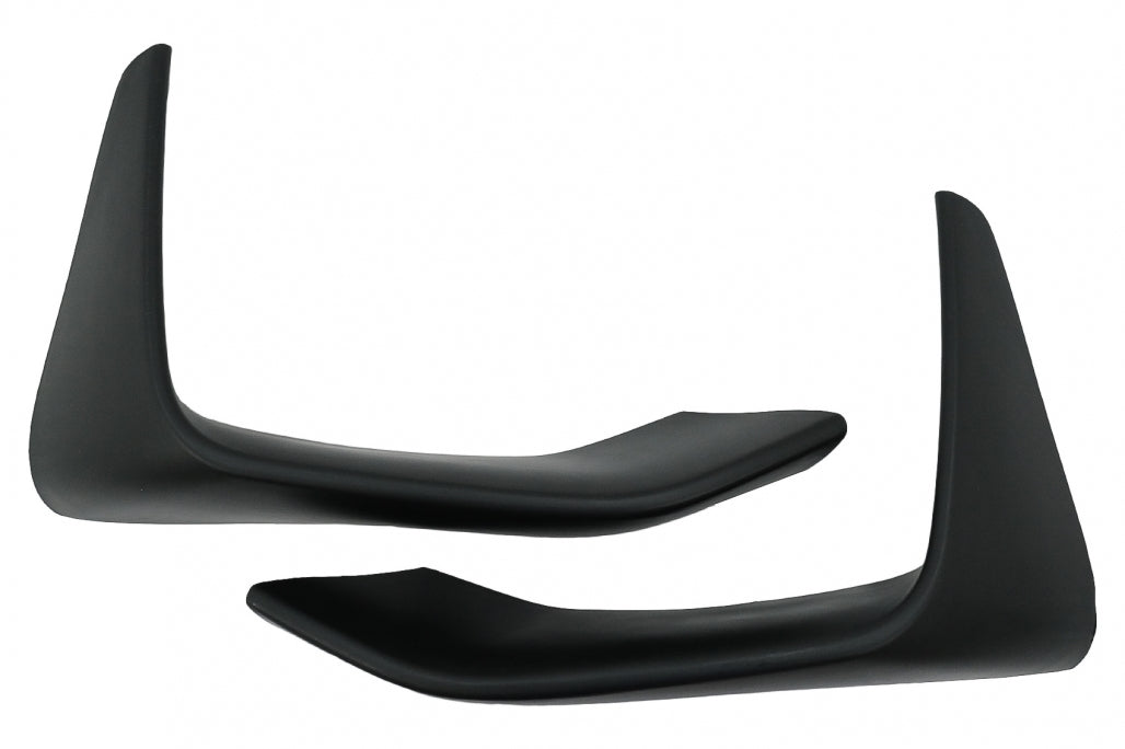 Front Bumper Lip Spoiler & Splitters Kit Matte Black for BMW F80 M3 F82 F83 M4 (2014-2019)