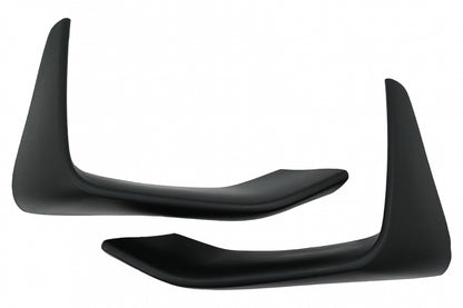 Front Bumper Lip Spoiler & Splitters Kit Matte Black for BMW F80 M3 F82 F83 M4 (2014-2019)