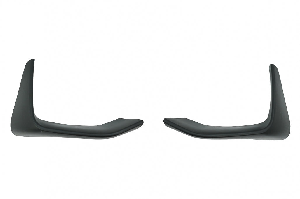Front Bumper Lip Spoiler & Splitters Kit Matte Black for BMW F80 M3 F82 F83 M4 (2014-2019)