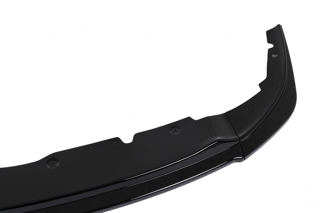 Front Bumper Lip Spoiler for BMW 1 Series F40 M Sport (2019–Up) Piano Black