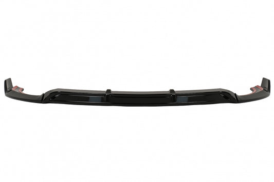 Front Bumper Lip Sport Look Piano Black for Mercedes E-Class W213 S213 C238 A238 (2016–2019)