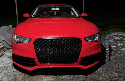 Front Bumper Lower Left Side Grille RS5 Design for Audi A5 8T (2007–2016)