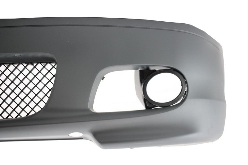 Front Bumper M-Tech II Design with Fog Lights for BMW 3 Series E46 Coupe Cabrio (1999–2007) Without PDC