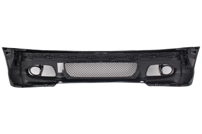 Front Bumper M-Tech II Design with Fog Lights for BMW 3 Series E46 Coupe Cabrio (1999–2007) Without PDC