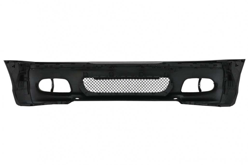 Front Bumper M-Tech Look with Piano Black Kidney Grilles for BMW 3 Series E46 Facelift Sedan Touring (2001–2004)
