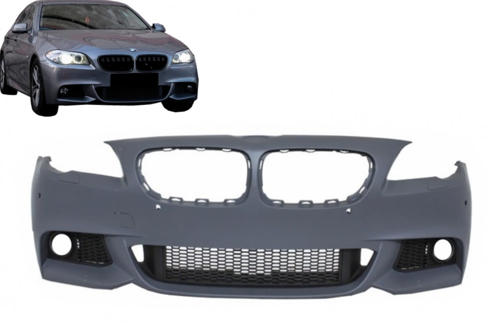 Front Bumper M-Technik Design Without Fog Lamps for BMW 5 Series F10 F11 (2011–2014)
