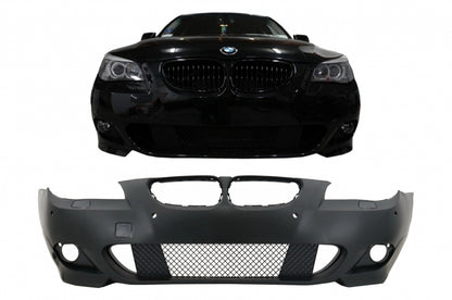 Front Bumper M-Technik Design Without Fog Lights for BMW 5 Series E60 E61 (2003-2007)