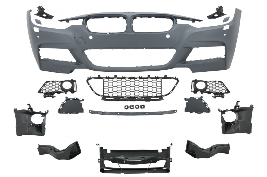 Front Bumper M-Technik Design for BMW 3 Series F30 F31 (2011–2019) Without Fog Lights