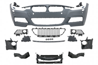 Front Bumper M-Technik Design for BMW 3 Series F30 F31 (2011–2019) Without Fog Lights