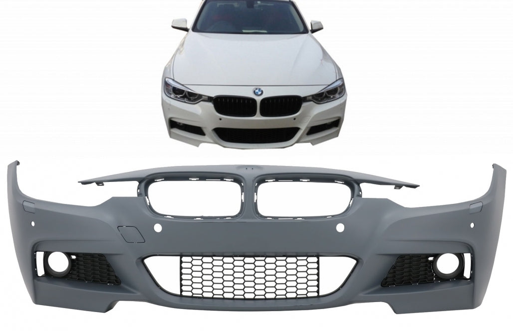 Front Bumper M-Technik Design for BMW 3 Series F30 F31 (2011–2019) Without Fog Lights