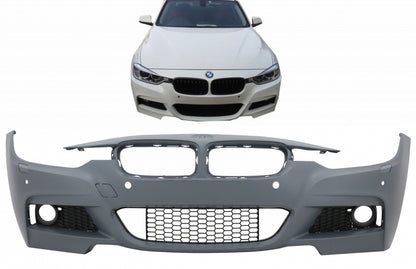 Front Bumper M-Technik Design for BMW 3 Series F30 F31 (2011–2019) Without Fog Lights