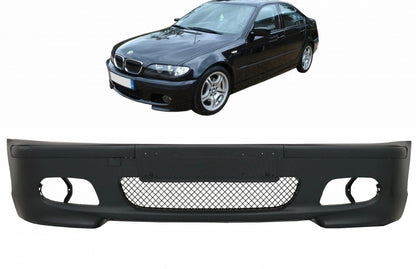 Front Bumper M-Technik M-Sport Model for BMW 3 Series E46 Sedan Touring (1998–2004) Without Fog Lights