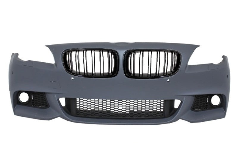 Front Bumper M-Technik with Double Stripe Kidney Grilles for BMW 5 Series F10 F11 (2011-2014)