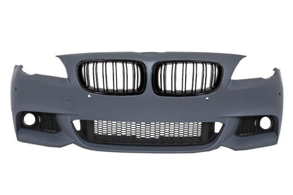 Front Bumper M-Technik with Double Stripe Kidney Grilles for BMW 5 Series F10 F11 (2011-2014)