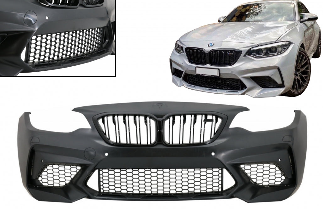 Front Bumper M2C Design for BMW 2 Series F87 M2 (2016-2020)
