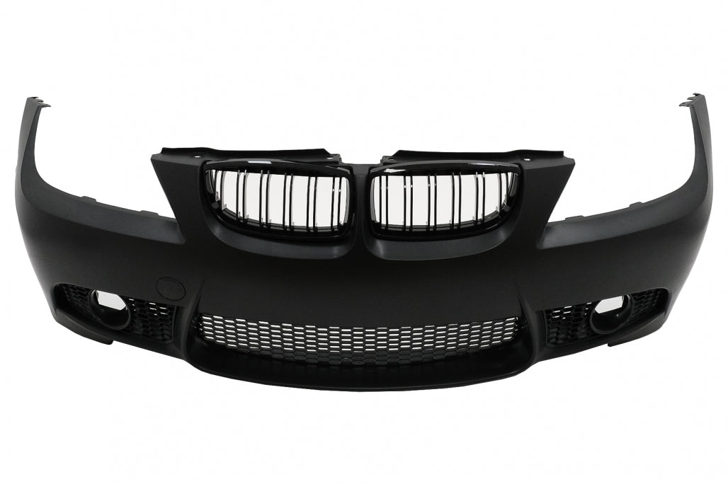 Front Bumper M3 Design with Kidney Grilles for BMW 3 Series E90 E91 LCI (2008–2011)