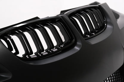 Front Bumper M3 Design with Kidney Grilles for BMW 3 Series E90 E91 LCI (2008–2011)