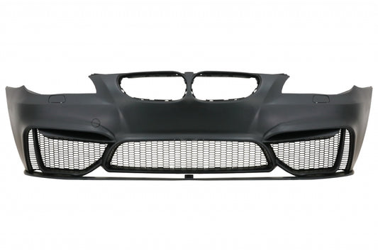 Front Bumper M4 Design with Double Stripe Kidney Grilles for BMW 5 Series E60 E61 (2003-2010)