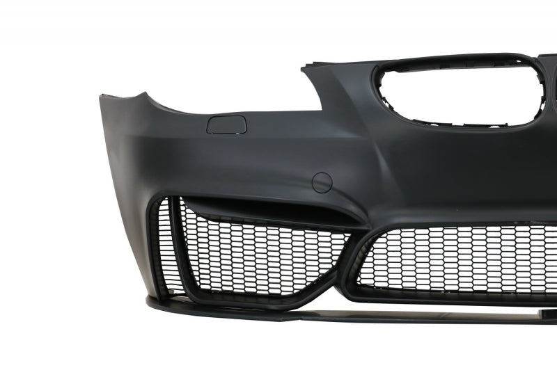 Front Bumper M4 Design with Double Stripe Kidney Grilles for BMW 5 Series E60 E61 (2003-2010)