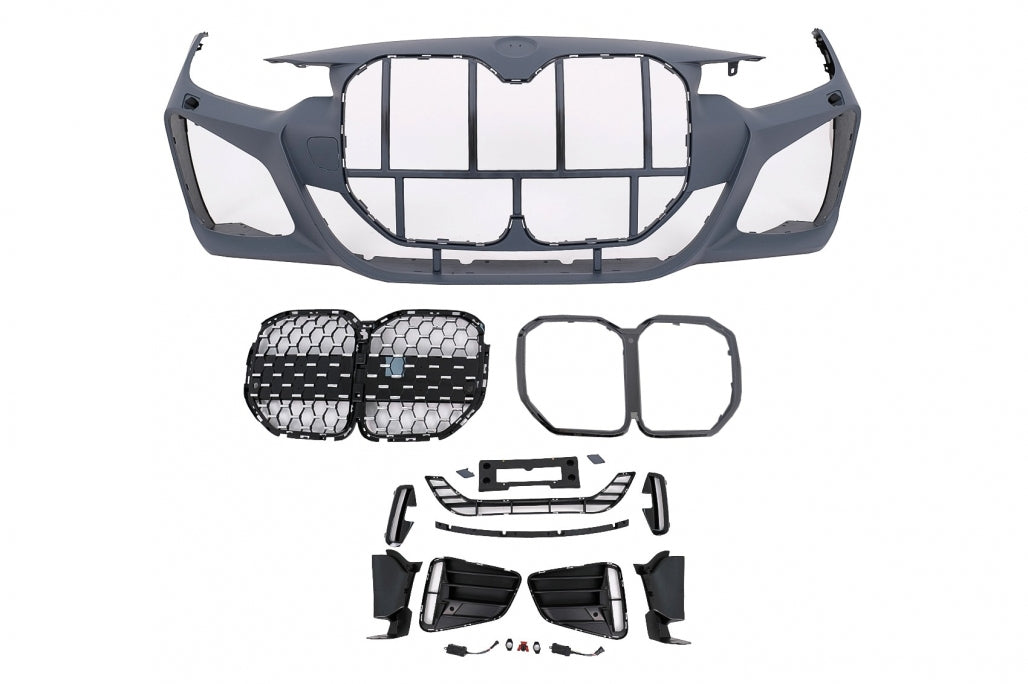 Front Bumper M4 Design with Grille for BMW 4 Series F32 F33 F36 (2013–2017)