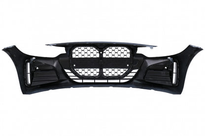 Front Bumper M4 Design with Piano Black Grille for BMW 4 Series F32 F33 F36 (2013–2017)