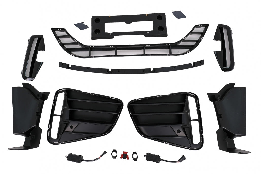 Front Bumper M4 Design with Piano Black Grille for BMW 4 Series F32 F33 F36 (2013–2017)