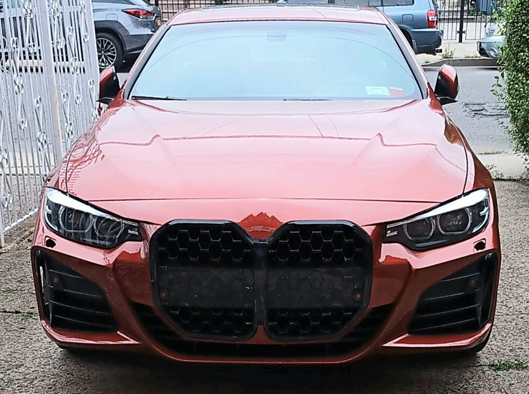 Front Bumper M4 Design with Piano Black Grille for BMW 4 Series F32 F33 F36 (2013–2017)