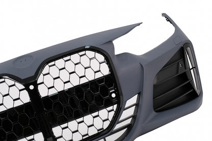Front Bumper M4 Design with Piano Black Grille for BMW 4 Series F32 F33 F36 (2013–2017)