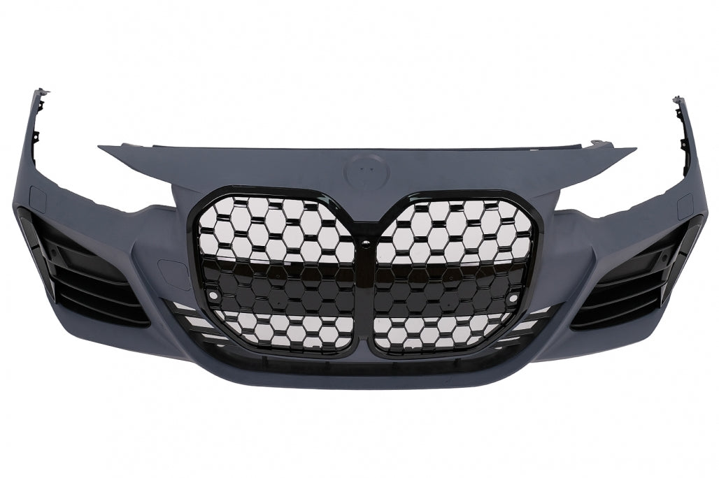 Front Bumper M4 Design with Piano Black Grille for BMW 4 Series F32 F33 F36 (2013–2017)