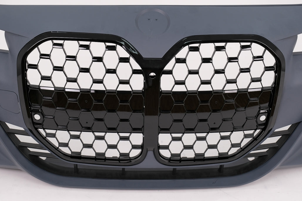Front Bumper M4 Design with Piano Black Grille for BMW 4 Series F32 F33 F36 (2013–2017)