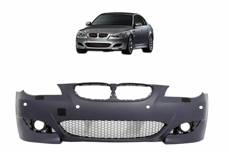 Front Bumper M5 Design PDC 24mm for BMW 5 Series E60 E61 (2003–2007)