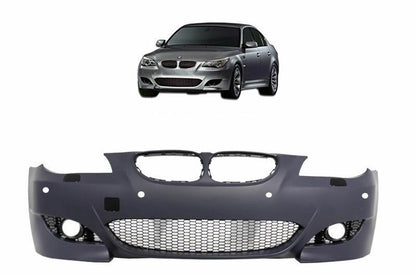 Front Bumper M5 Design PDC 24mm for BMW 5 Series E60 E61 (2003–2007)